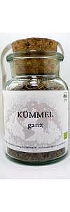 Kümmel ganz Bio im Korkenglas