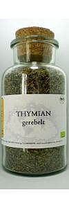 Thymian gerebelt Bio im Korkenglas